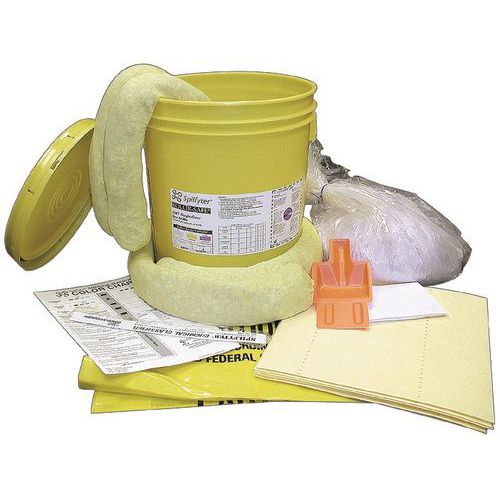 Grab & Go® Spill Kit för syror i fast form