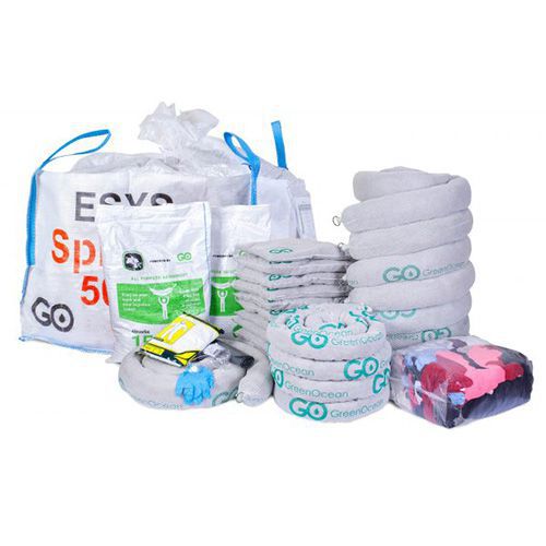 Spillkit GO, 500 l - Greenocean